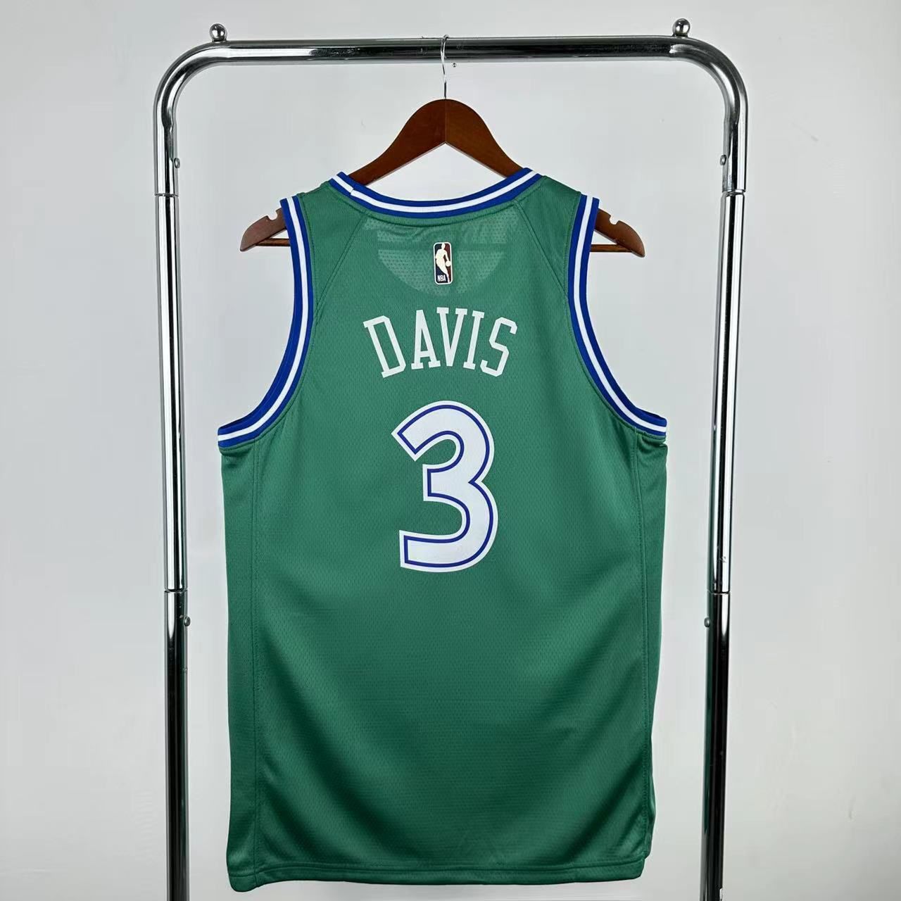 Men Dallas Mavericks #3 Davis Green Throwback Nike Season 2026 NBA Jersey->dallas mavericks->NBA Jersey
